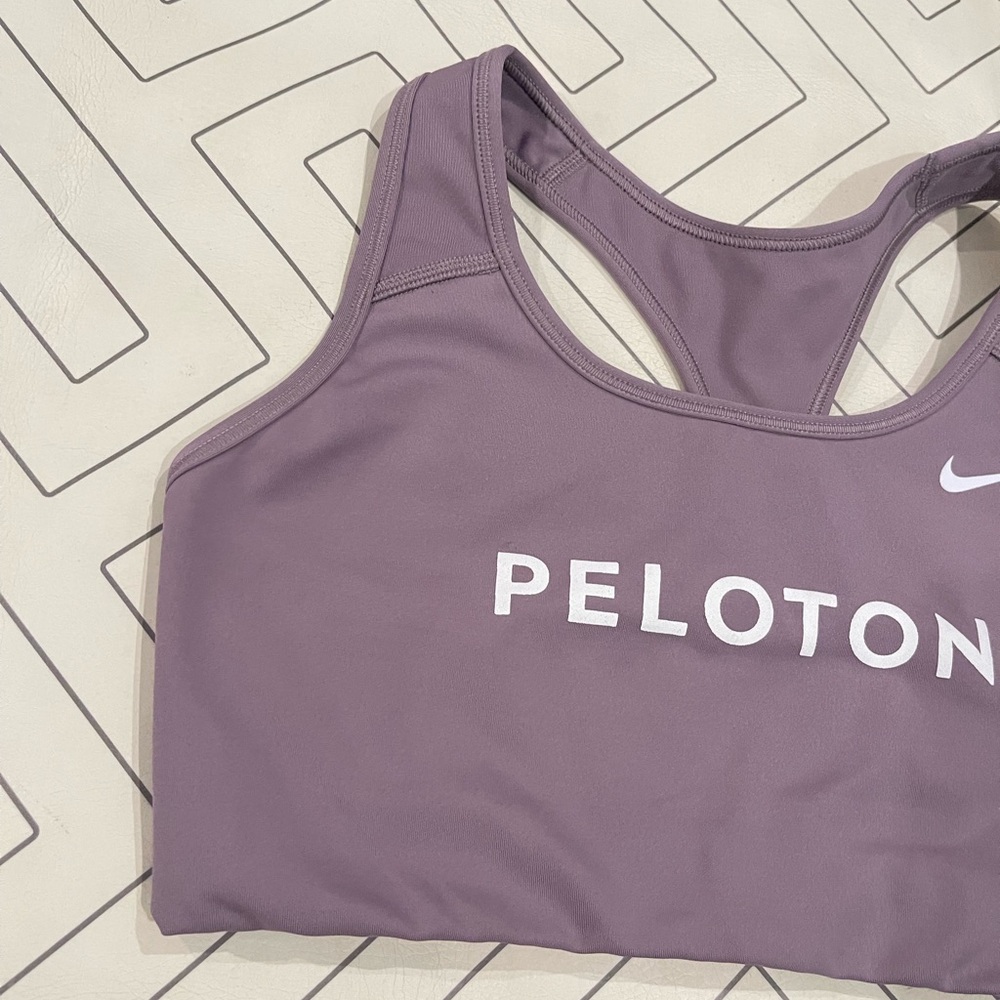 Nike Purple Peloton Sports Bra - Picture 2 of 8